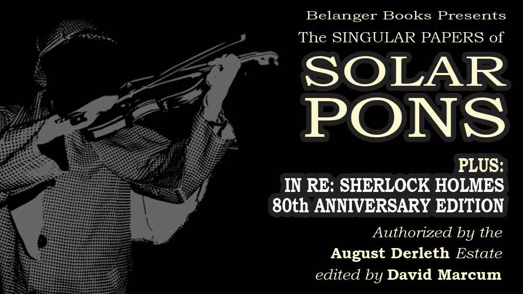 Solar Pons Singluar Papers